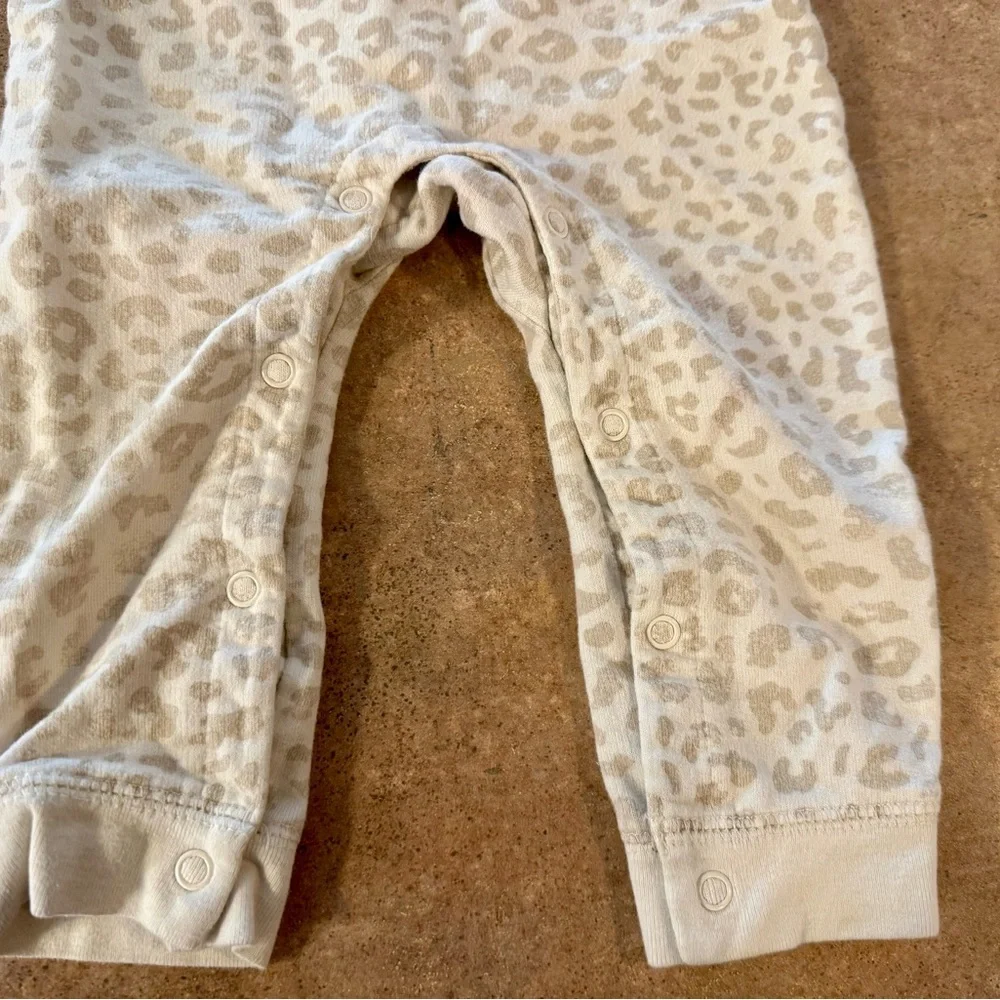 Carter's - Cream Leopard Print Kids One Piece, Size 18M